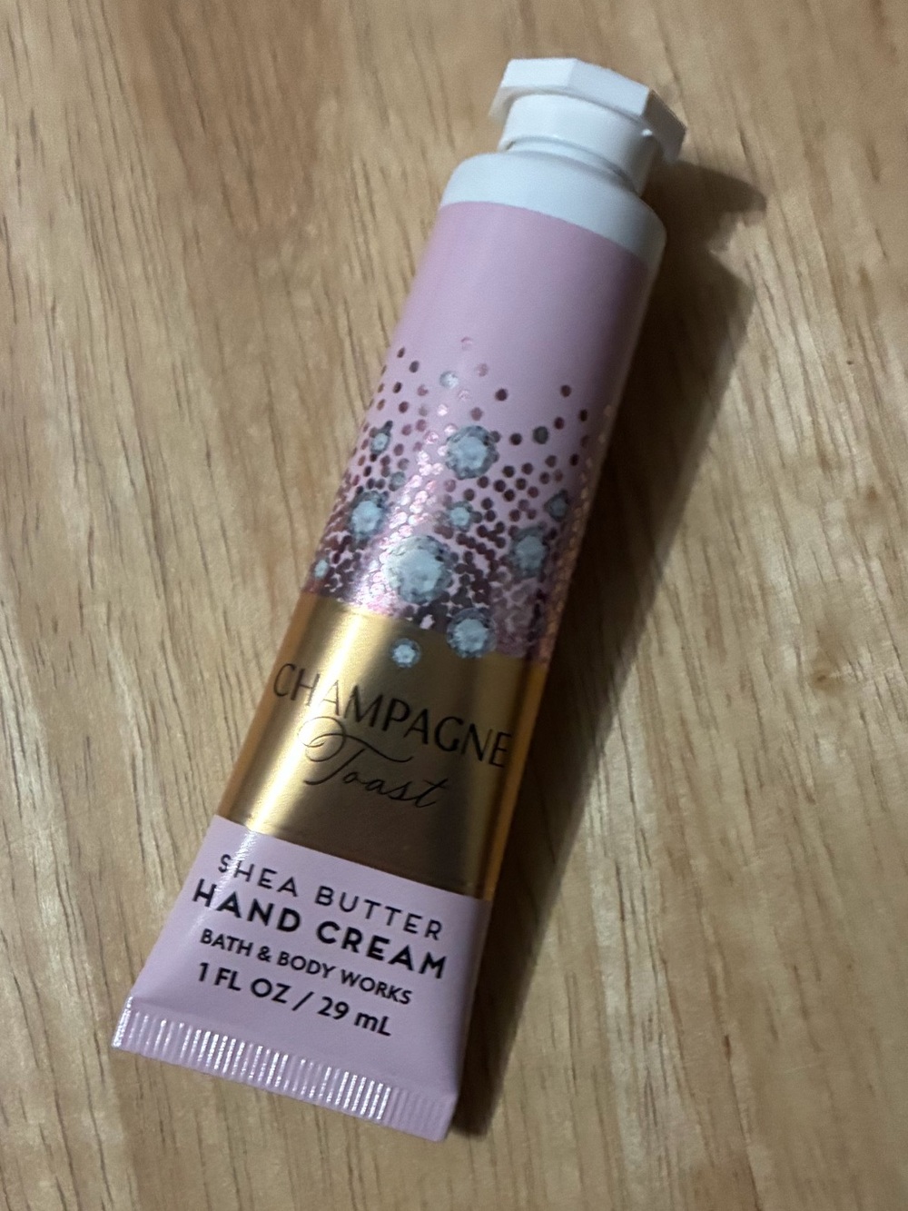 Bath & Body Works Champagne Toast Shea Butter Hand Cream (1 fl oz / 29 mL)